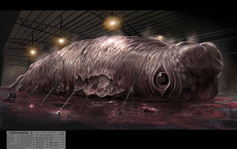 Illustration for article titled The Glory And Terror Of Doctor Who's Concept Art